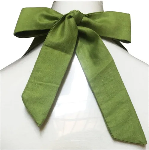 Miniatura 4 de Love Potato Bonito delantal retro de diseño único para mujeres y niñas con bolsillo elegante para cocinar cocina, color verde