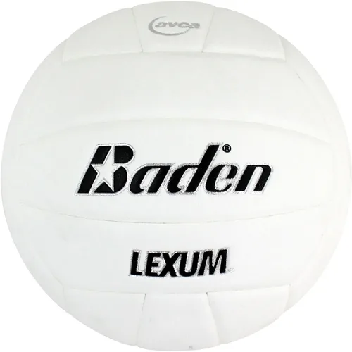 Miniatura 44 de Baden - Lexum - Microfibra compuesta de alta calidad Balón de voleibol oficial para interiores de la escuela secundaria 13U a 18U