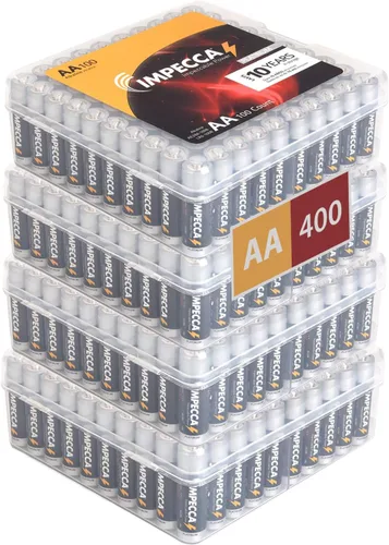 Miniatura 14 de Impecca Baterías alcalinas D, alto rendimiento 1.5 voltios LR20, batería tamaño D, paquete de 2