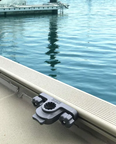 Brocraft Sistema de Vía de 90 Grados para Barco - Portacañas Versatrack y Lund Sport para Barcos Ranger