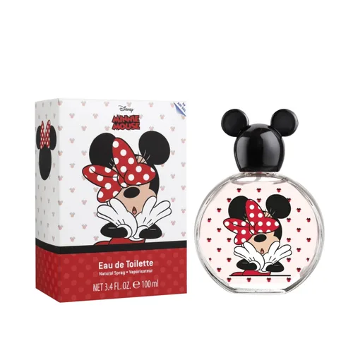 Minnie Mouse, Disney, Fragancia, para Niños, Eau de Toilette, EDT, 3.4 oz, 100 ml, Perfume, Spray, Fabricado en España, por Air Val International