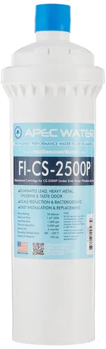 Miniatura 5 de APEC Water Systems FI-CS-2500 Filtro de reemplazo para el sistema de filtración de agua CS-2500
