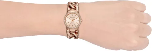 Miniatura 5 de Michael Kors Lady Nini - Reloj de cadena para mujer movimiento de cuarzo de 3 manos con bisel de cristal