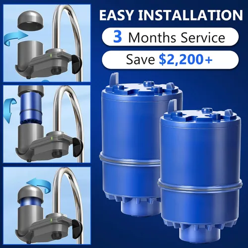 Miniatura 7 de Reemplazo de filtro de agua para grifo azul para Pur y sistema de filtro de agua montado PUR PLUS RF-9999 RF-3375 FM-2500V FM-3700 FM-3400B, etc.
