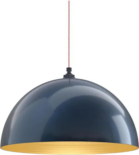 Miniatura 23 de Steel Lighting Co. Brentwood - Lámpara colgante Montada en el techo Domo redondo de 14 pulgadas Estilo moderno contemporáneo de granja