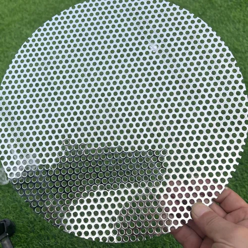 Miniatura 7 de Hojas de metal perforadas - Hojas expandidas y perforadas - Hoja de acero inoxidable perforada - 20GA agujero de 0.2" (aproximadamente 5mm) 11.8" X