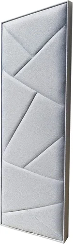 Miniatura 7 de Panel acústico blanco Fibra de vidrio paquete de 2 Panel profesional de absorción de sonido Panel decorativo a prueba de sonido Panel