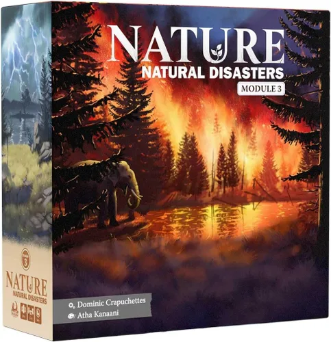 Expansión del juego de mesa Nature - Módulo 3: Desastres naturales | Sobrevive a volcanes, edades de hielo y eventos catastróficos de ecosistemas |