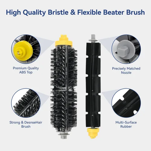Miniatura 6 de Kit de accesorios de repuesto para iRobot Roomba 600 Series 694 675 692 676 695 677 671 655 645 690 680 660 650 620 614 y 500 Series 595 585 564 - 6