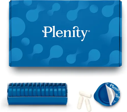 Plenity Start Pack – Cápsulas de apoyo para el control de peso aprobadas por la FDA – Suministro de 2 meses – Hidrogel a base de plantas