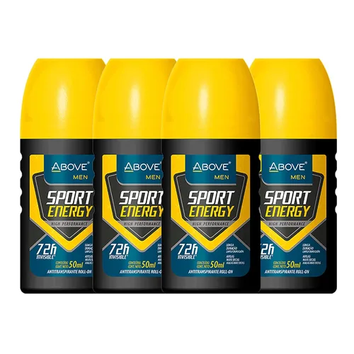 Miniatura 7 de ABOVE Roll-On Elements, plateado brillante, 1.7 onzas, desodorante de bolas para hombres, protección de 72 horas, fragancia sensual, tacto seco, sin
