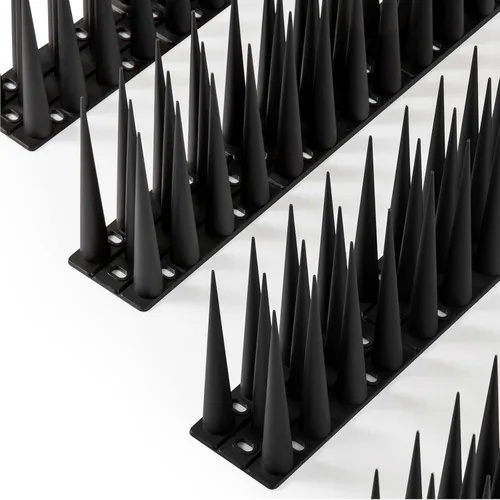 OFFO Bird Spikes - Picos para Pájaros Paloma para Exteriores para Gatos para Mantener Alejados a los Pájaros, Mapaches, Pájaros Carpinteros, Cubre