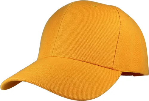 Miniatura 43 de Gorras de béisbol con correa trasera ajustable, lisas, negras, 12