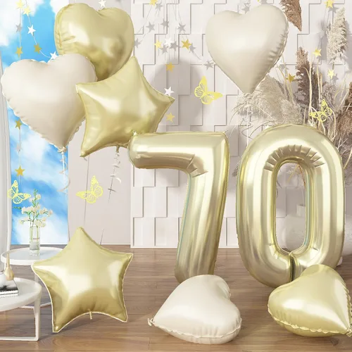 Miniatura 24 de Globo grande de aluminio 60, 40 pulgadas, color verde azulado oscuro, globo autoinflable del número 60 para hombres de 60 cumpleaños, globos de Azul