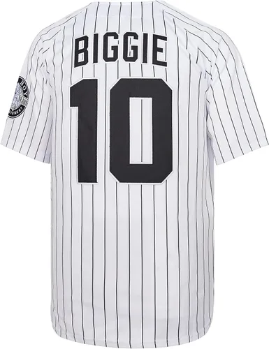 Miniatura 3 de Kaleid Camiseta de béisbol para hombre #10 Bad Boy 72 Smalls de la película, camisetas de béisbol de los años 90, ropa de hip hop cosida