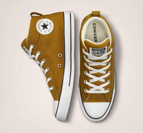Miniatura 4 de Converse Chuck Taylor All Star Street Mid Lona unisex color trigo oscuroblanconegro