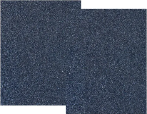 MECCANIXITY Vinilo de transferencia de calor con purpurina para planchar, azul marino, 12 x 10 pulgadas, para camisetas, bolsas, zapatos, sombreros,