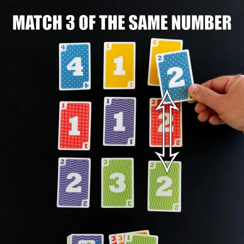 Miniatura 4 de Double Match Emocionante y divertido juego de cartas familiar Fácil de aprender y jugar