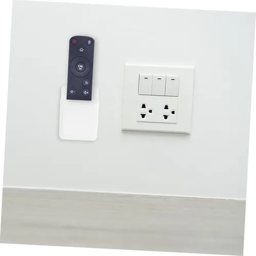 Miniatura 5 de Soporte de escritorio para control remoto montado en la pared, soporte de pared para teléfono, bolígrafo, maquillaje, gafas, caja de almacenamiento