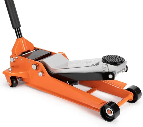 Miniatura 11 de Gato de piso resistente de 2 toneladas, rango de elevación de 5-1/8" a 13", gato hidráulico de bajo perfil para carro de servicio, capacidad de 4400