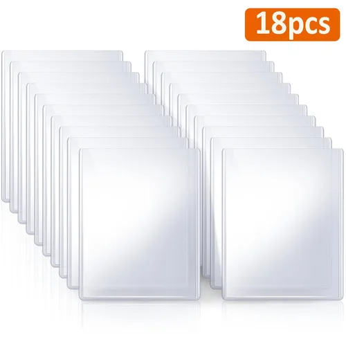 Miniatura 7 de Fundas de menú de 8.5 x 11, paquete de 18, 2 fundas para menú de restaurante, todas las fundas de menú de vinilo transparente, soporte para menú