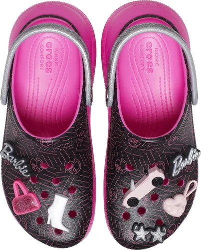 Miniatura 4 de Crocs Zuecos Barbie Classic Crush para mujer