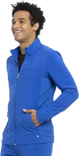 Miniatura 3 de Cherokee Infinity CK332A - Chaqueta quirúrgica con cremallera frontal para hombre