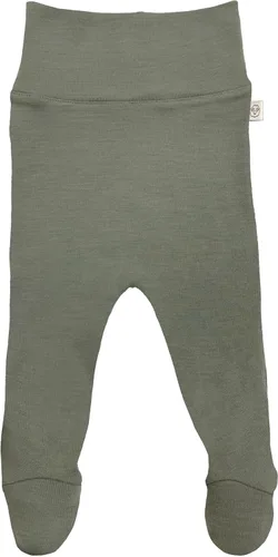 Miniatura 9 de Woolino Pantalones de mameluco con pies para bebé, 100% lana merina, pantalones para recién nacido con pies para bebé niño y niña