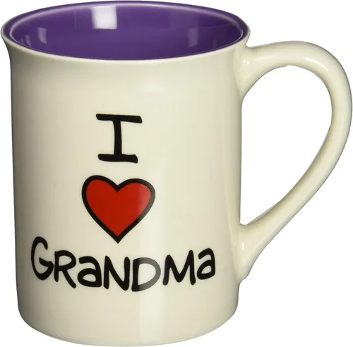 Miniatura 7 de Taza de gres Our Name is Mud "I Heart Dad", 16 oz.