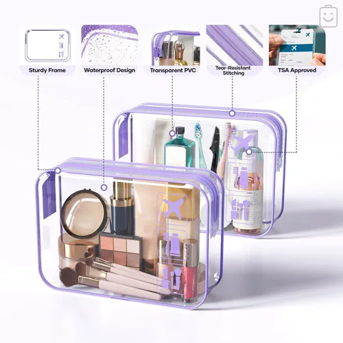 Miniatura 4 de Veken Juego de 11 cubos de compresión para artículos esenciales de viaje, bolsas organizadoras compresibles expandibles grandes para maletas