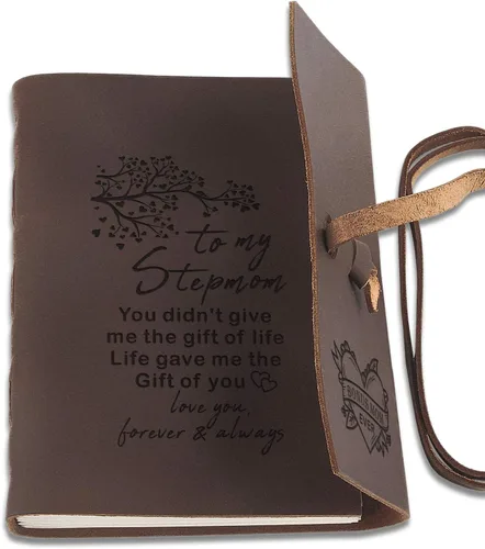 Miniatura 18 de Diarios de cuero personalizados para cuadernos bíblicos cristianos personalizados de 5 x 7 pulgadas, cuaderno de bocetos, diario de viaje, regalos