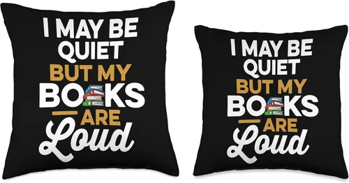 Miniatura 3 de Librarian Bookworm Book Nerd Reading Library Throw Pillow