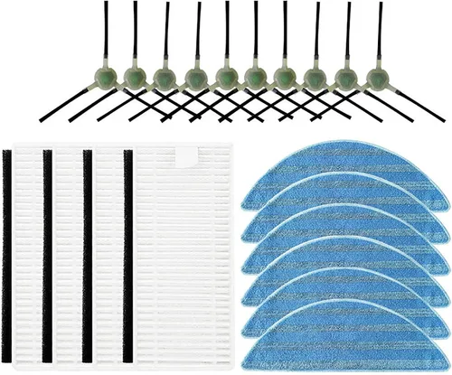 Miniatura 9 de 10 unids piezas de repuesto fregona pad apto para Lefant M200/201/501/520/T700 robot aspirador accesorios Almohadilla para trape