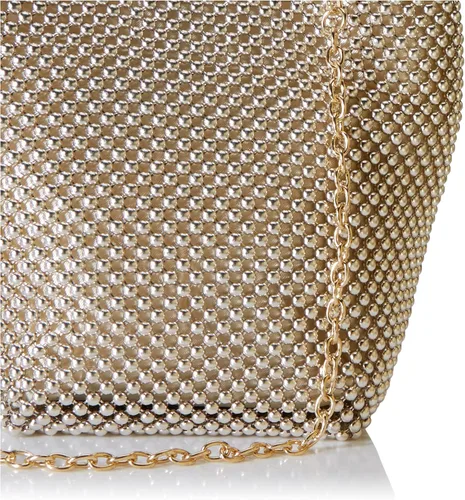 Miniatura 4 de Jessica McClintock Womens Gwen bola malla Anillo Wristlet Pouch Embrague