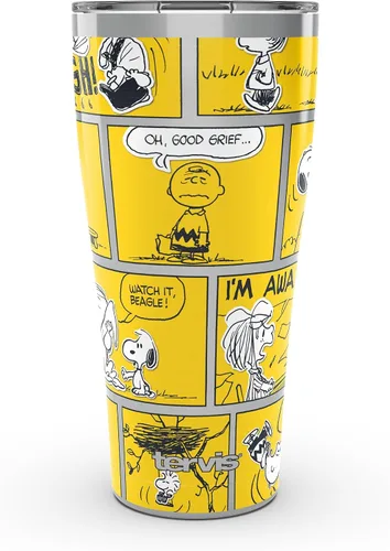 Miniatura 12 de Tervis Peanuts™ - Vaso aislado 70th Comic Strip de 16 onzas, transparente