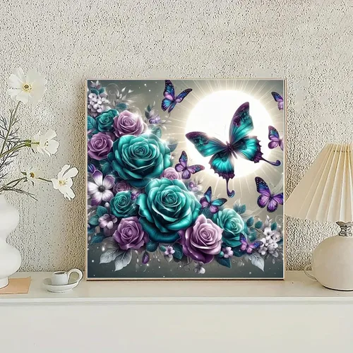 Miniatura 3 de Kits de pintura de diamantes, kits de arte de diamantes 5D, kits de pintura de diamantes de taladro completo para adultos, niños principiantes, kits