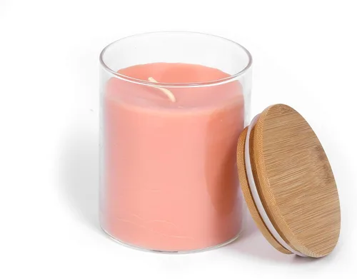 Miniatura 35 de BeeTheLight Vela de Cera de Abeja en Tarro - 100% Cera de Abeja Pura de EE.UU. en Recipiente de Vidrio - Vainilla y Miel