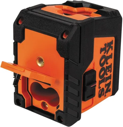 Miniatura 8 de Klein Tools Nivel láser autonivelante 93MCLS, mini nivel de línea cruzada, clase 2, ≤ 1mW, herramienta de alineación de nivelación, líneas Línea roja