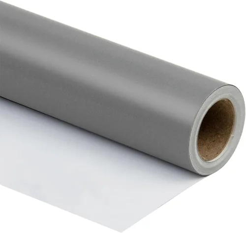 Miniatura 13 de RUSPEPA Papel de regalo negro de color sólido, mini rollo, para bodas, cumpleaños, fiestas, felicitaciones y vacaciones, 17 pulgadas x 32.8 pies