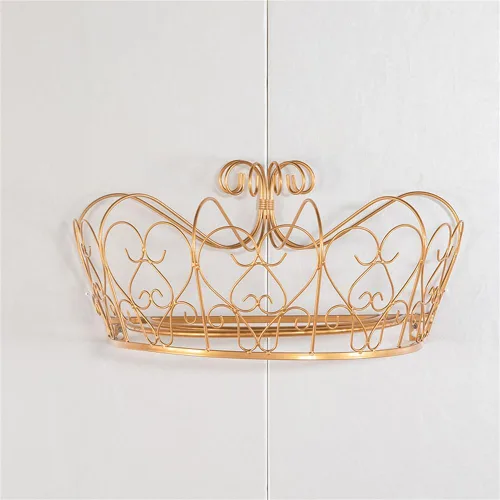 Miniatura 7 de Lotus Karen - Toldo de princesa para cama de niñas, cortina de cama de gasa con decoración de corona metálica, lazos rosas bonitos para ropa de cama