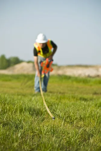 Miniatura 3 de Lufkin FE200D 1/2" x 200' Cinta métrica de ingeniero de fibra de vidrio Hi-Viz® naranja, 1