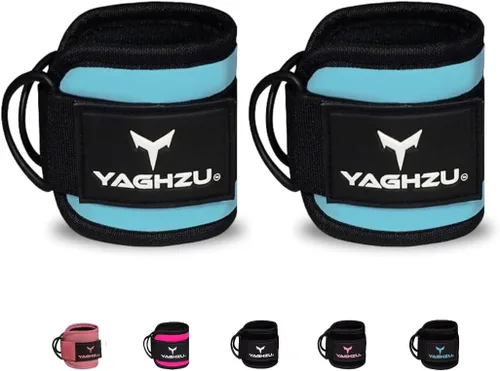 Miniatura 10 de Ankle Straps for Cable Machines Women, Glute Kickback Cable Machine Attachments, Gym Ankle Cuffs, Wrist Cuffs for Workout, Leg Training Accessory
