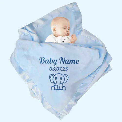 Mantas de bebé personalizadas con nombre del niño, Mantas personalizadas para niños, Mantas personalizadas para recién nacidos, Mantas para niños