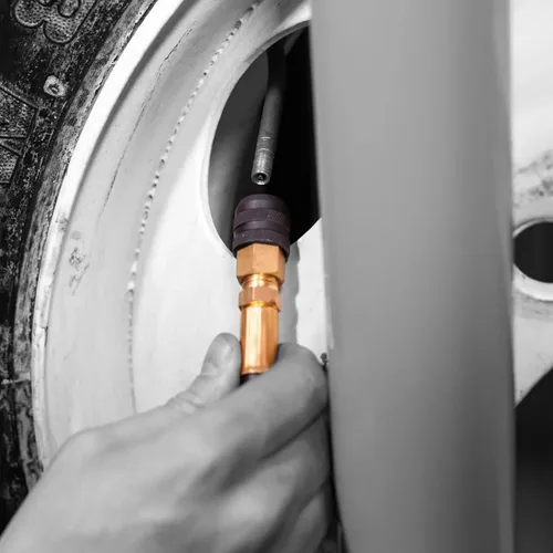 Miniatura 7 de Martins 4 Outlets Inflador/deflactor automático de neumáticos, 145 psi, 4 mangueras de aire de 8', infla o desinfla hasta 4 neumáticos simultánea