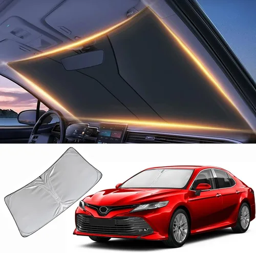 Miniatura 24 de Parasol para parabrisas delantero, protector de visera, accesorios para automóvil