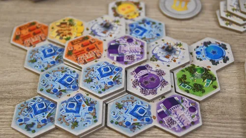 Miniatura 4 de Akropolis Juego de estrategia para adolescentes y adultos A partir de 8 años 2 a 4 jugadores 30 minutos