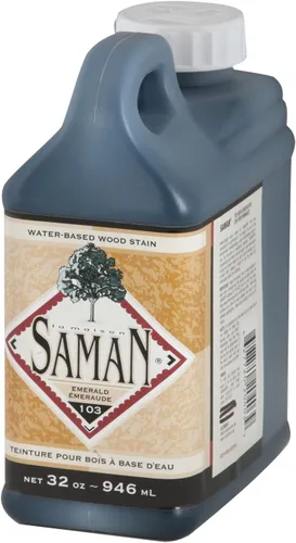 Miniatura 15 de SamaN Tinte para Madera Interior a Base de Agua - Tinte Natural para Muebles, Molduras, Paneles de Madera, Gabinetes (Forest TEW-104-12, 12 oz)