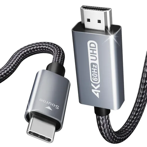 Miniatura 8 de BENFEI Cable USB C a HDMI de 3 pies, cable USB tipo C a HDMI, Thunderbolt 3/4 compatible con iPhone 15 Pro/Max, MacBook Pro/Air 2023, iPad Pro