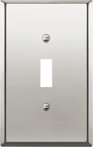 Miniatura 18 de LIDER Placa de Pared de Metal para Interruptor de Luz de Palanca, Cubierta de Interruptor de Acero Inoxidable, Resistente a la Corrosión
