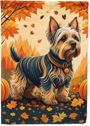 Miniatura 47 de Caroline's Treasures DAC1001GF Affenpinscher - Bandera decorativa para jardín de otoño, decoración para patio exterior, patio, parterres